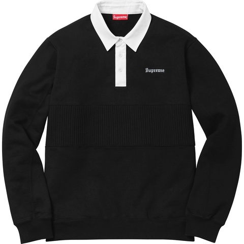 ウェア Supreme 17aw Rugby Sweats Rugby Sweatshirt - fall/winter 2017 - Supreme