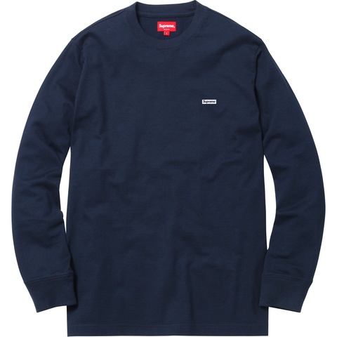Metallic Box Logo L/S Tee - fall/winter 2017 - Supreme