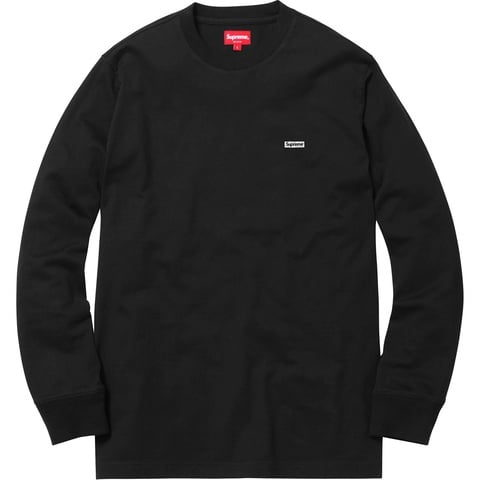 Metallic Box Logo L/S Tee - fall/winter 2017 - Supreme