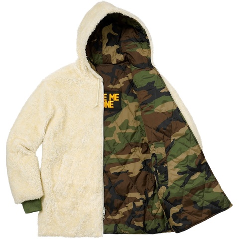 Supreme Reversible Sherpa Work Parka - Colorway