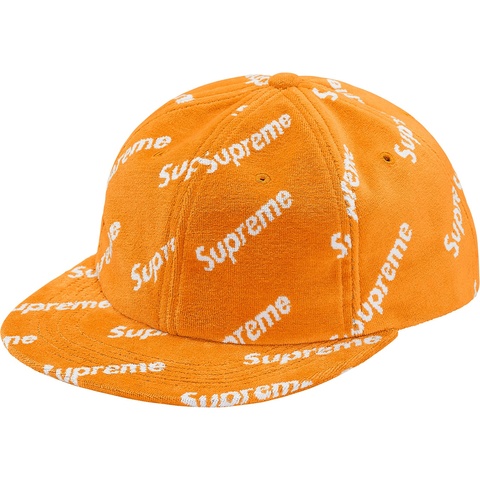 Supreme Velour Diagonal Logo 6-Panel - Colorway