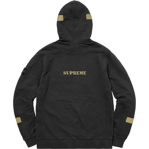 Supreme®/Stone Island® Hooded Sweatshirt - Supreme