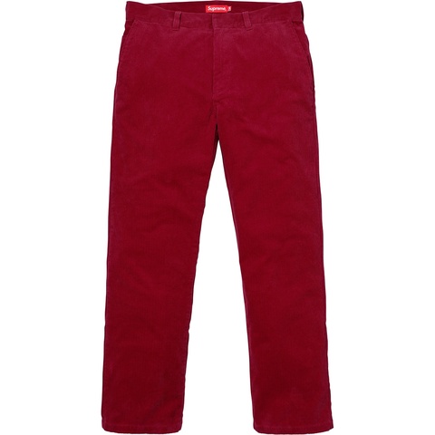 Supreme Corduroy Work Pant - Colorway