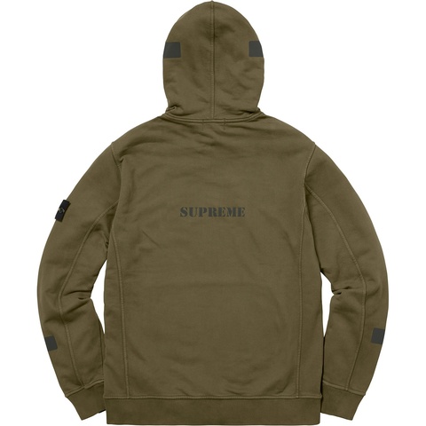 Supreme®/Stone Island® Hooded Sweatshirt - Supreme