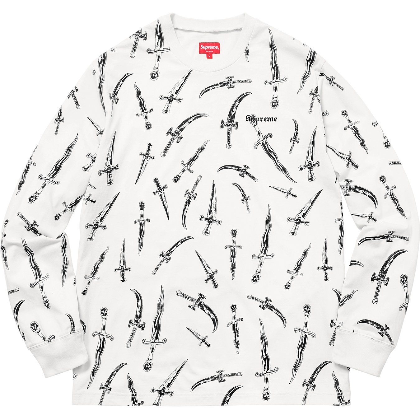 Supreme Daggers L S Top (FW17) - $110
