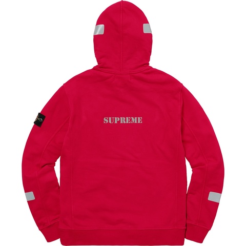 Supreme®/Stone Island® Hooded Sweatshirt - Supreme