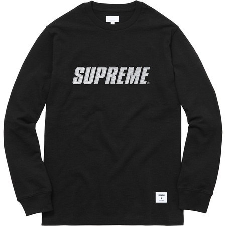 Supreme Metallic L/S Top (fall/winter 2017) - $88.00