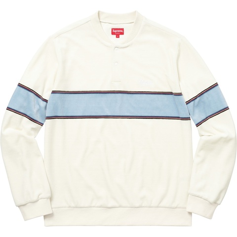 Supreme Velour Snap Henley - Colorway