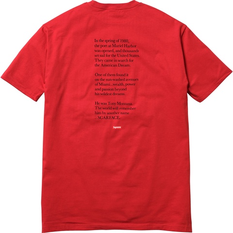 Supreme Scarface™ Shower Tee - Colorway