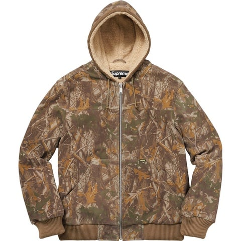 Supreme Hooded Suede Work Jacket - Colorway