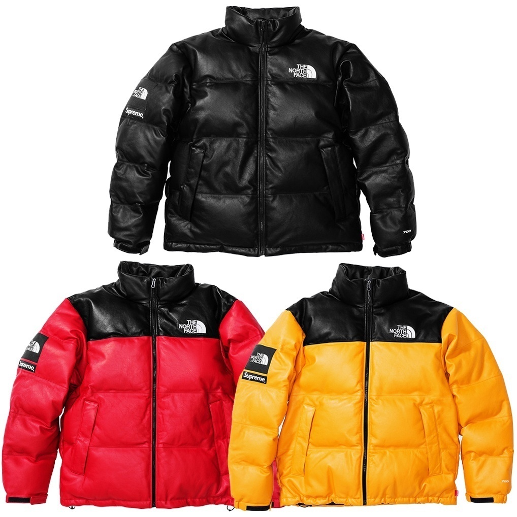 Supreme / The North Face® Leather Nuptse Supreme The North Face Leather Nuptse Jacket – Justin Reed