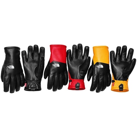 Supreme Supreme®/The North Face® Leather Gloves - $148.00