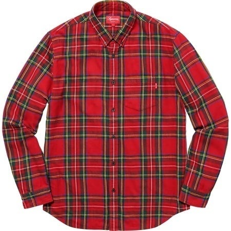 Supreme Tartan Flannel Shirt - $118.00