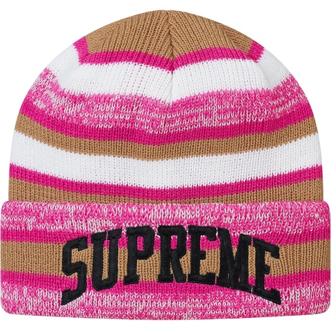 Supreme Heather Stripe Beanie - Colorway