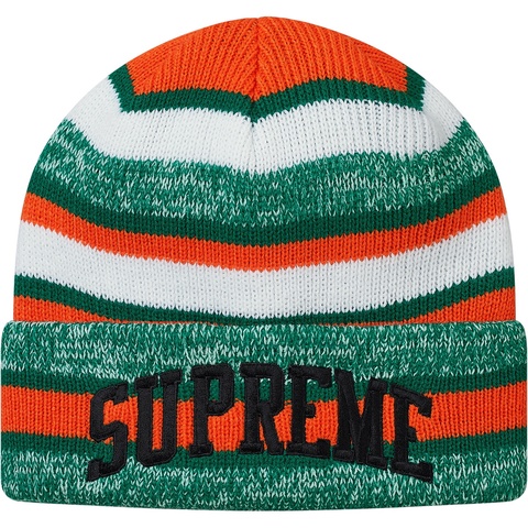 Supreme Heather Stripe Beanie - Colorway