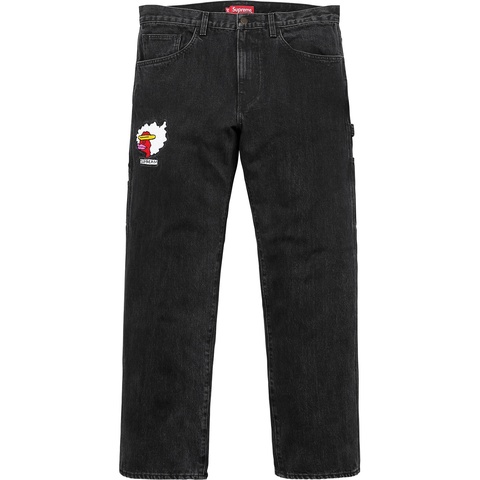 Gonz Ramm Washed Denim Painter Pant - Supreme