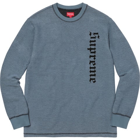 Supreme Reverse Terry L/S Top - Colorway