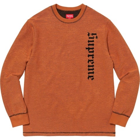 Supreme Reverse Terry L/S Top - Colorway