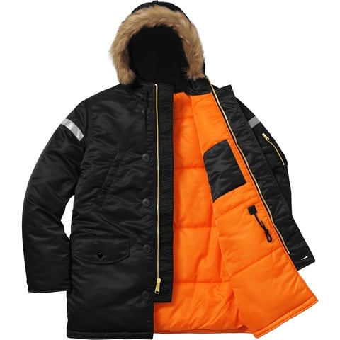 Supreme Reflective Cross N-3B Parka - Colorway