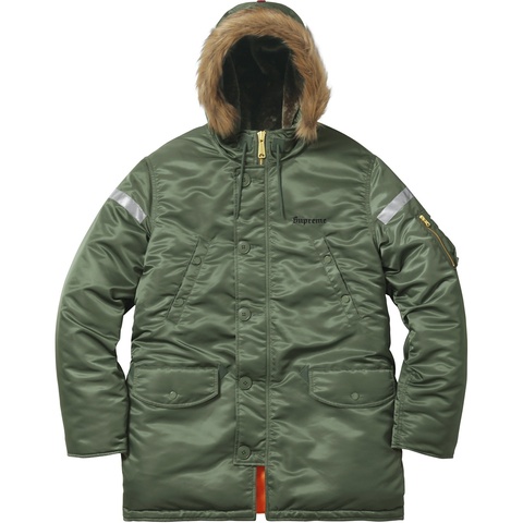 g*c様 Supreme Reflective Cross N3B Parka Supreme】【Reflective Cross N-3B Parka】【アウター】シュプリーム