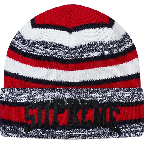 Supreme Heather Stripe Beanie - Colorway