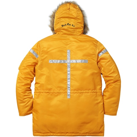 Reflective Cross N-3B Parka - fall/winter 2017 - Supreme