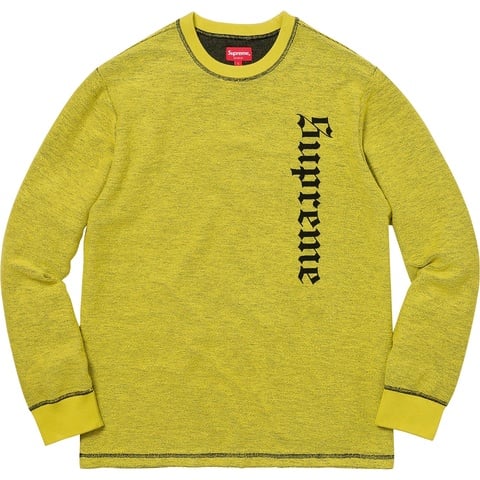 Supreme Reverse Terry L/S Top - Colorway