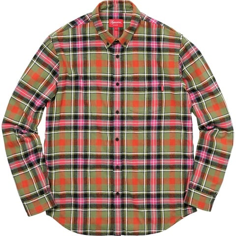 Supreme Tartan Flannel Shirt - Colorway