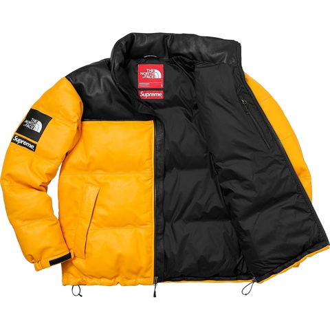 Supreme Supreme®/The North Face® Leather Nuptse Jacket - Colorway