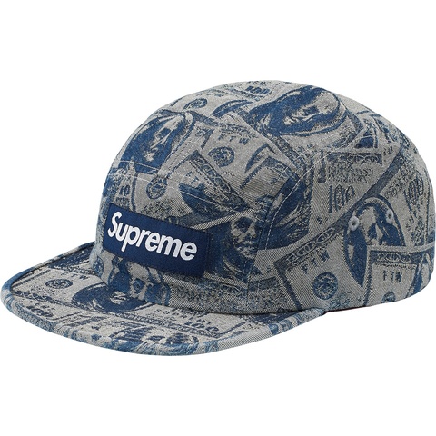 Supreme 100 Dollar Bill Camp Cap - Colorway