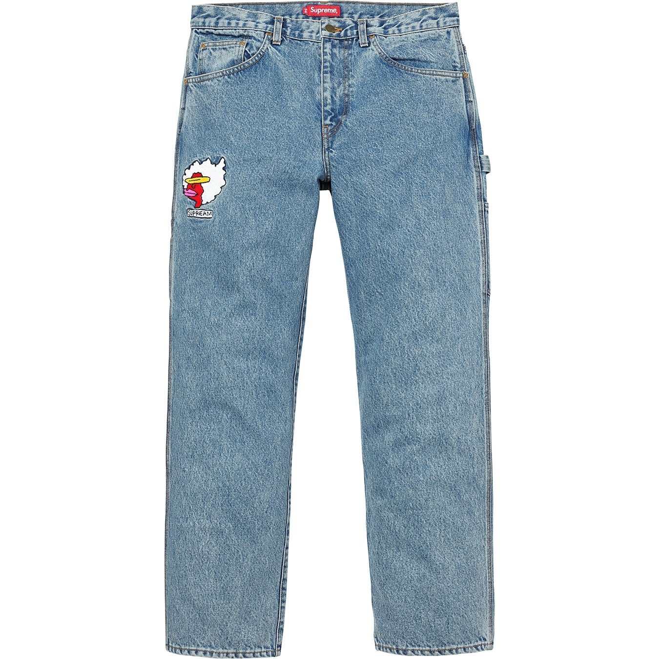 Supreme Gonz Ramm Washed Denim Painter Pant (FW17) - $158