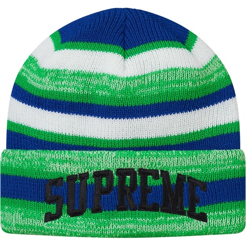 Supreme Heather Stripe Beanie - Colorway