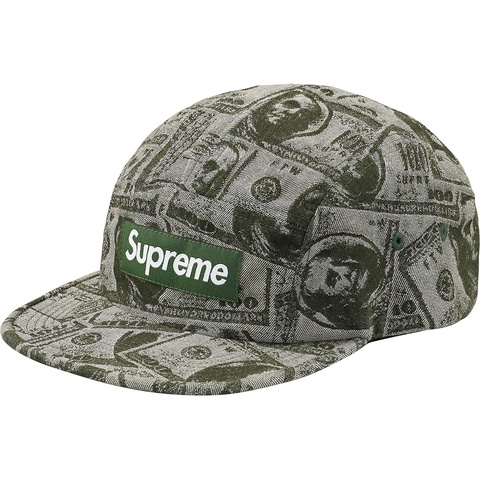 Supreme 100 Dollar Bill Camp Cap - Colorway
