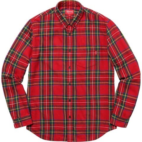 Supreme Tartan Flannel Shirt - Colorway