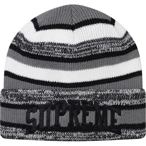 Supreme Heather Stripe Beanie - Colorway