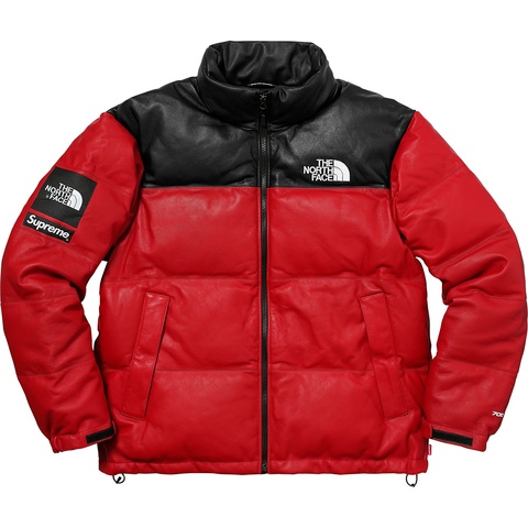Supreme Supreme®/The North Face® Leather Nuptse Jacket - Colorway