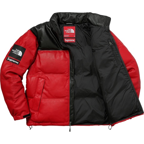 Supreme Supreme®/The North Face® Leather Nuptse Jacket - Colorway
