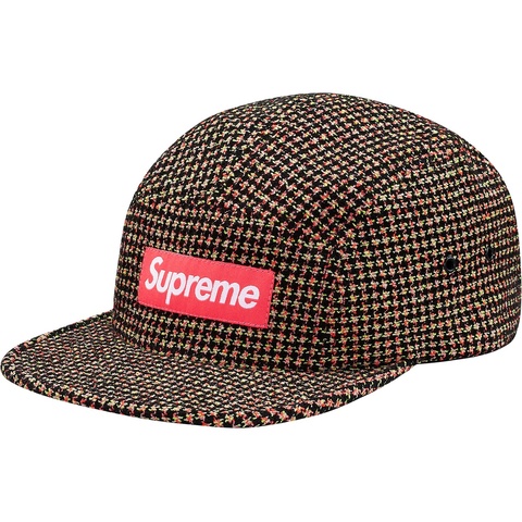 Bouclé Houndstooth Camp Cap - fall/winter 2017 - Supreme