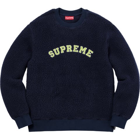 Polartec® Deep Pile Crewneck - fall/winter 2017 - Supreme