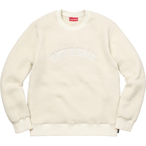 Polartec® Deep Pile Crewneck - fall/winter 2017 - Supreme