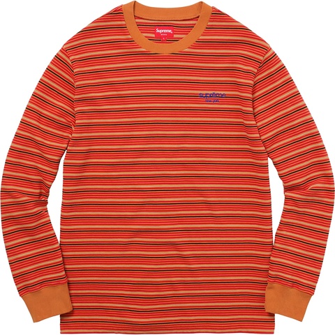 Supreme Raised Stripe L/S Top - Colorway