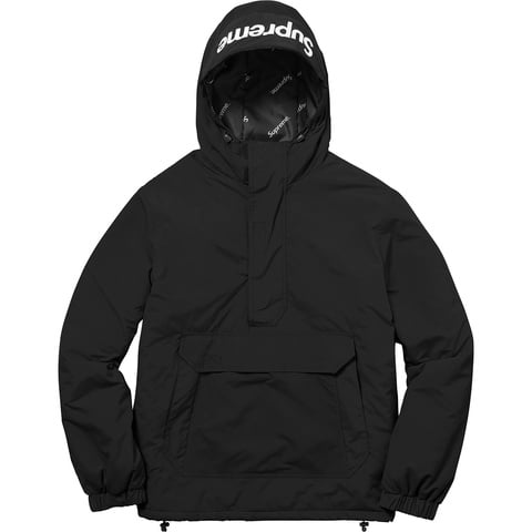Supreme Hooded Logo Half Zip Pullover - Colorway