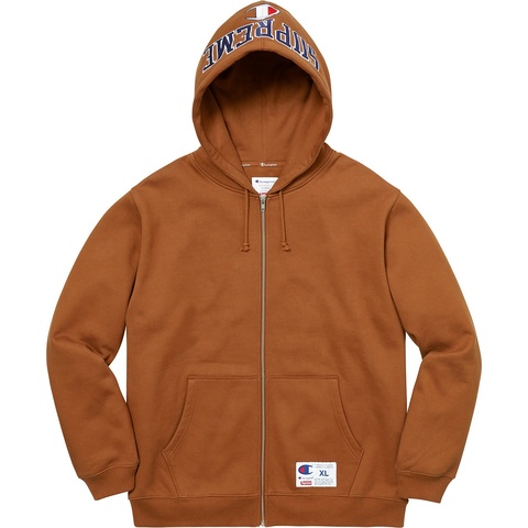 Supreme®/Champion® Arc Logo Zip Up Sweat - Supreme