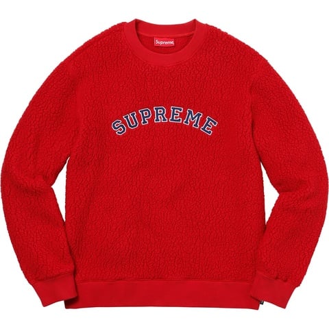 Supreme Polartec® Deep Pile Crewneck - Colorway