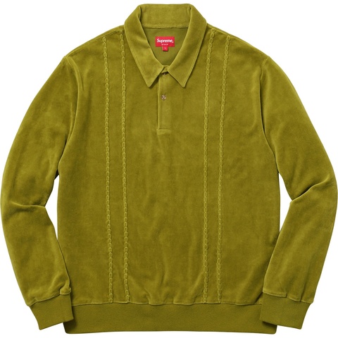 Supreme Velour L/S Polo - Colorway
