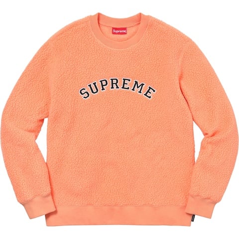 Polartec® Deep Pile Crewneck - fall/winter 2017 - Supreme