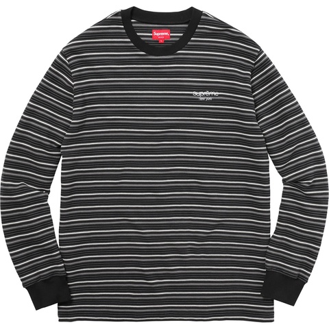 Supreme Raised Stripe L/S Top - Colorway