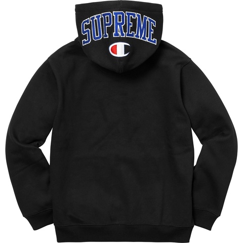 Champion ✖︎supremeパーカー ブラック/ブルー Supreme シュプリーム 2024SS Champion Zip Up Hoode | チャンピオン