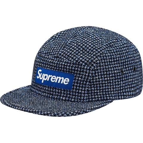 Supreme Bouclé Houndstooth Camp Cap - Colorway