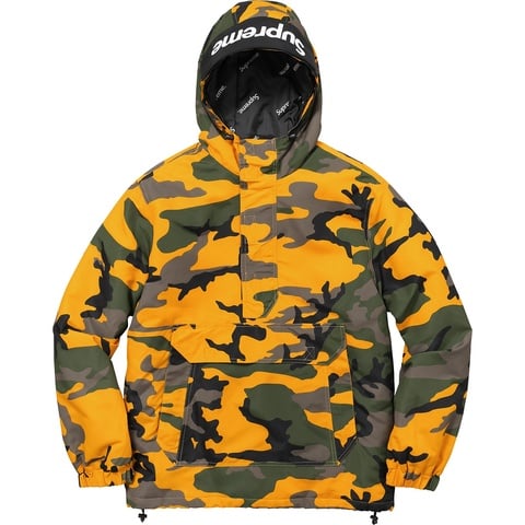 Supreme Hooded Logo Half Zip Pullover - Colorway